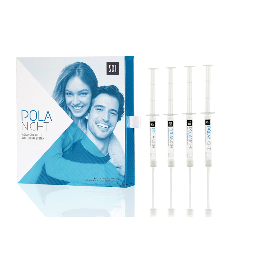 pola-night whitening gels